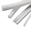 60° Shore White Platinum Cured Silicone Rubber Strip - Flexible, Food-Safe & High-Quality Sealant