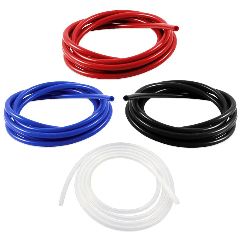 Coloured Silicone Vacuum Tubing - 8.0mm ID To 16.0mm ID