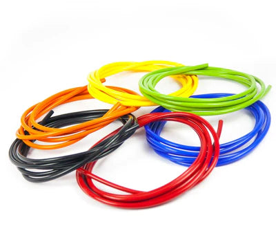 Coloured Silicone Vacuum Tubing - 3.0mm ID To 7.0mm ID