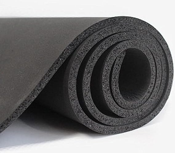 EMS24 Black Silicone Sponge Sheet - Linear Metre